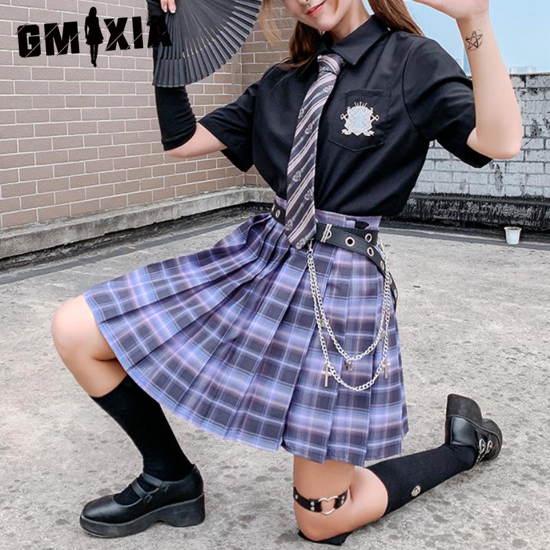 

GMXIA 18 Color Women s Fashion Casual Summer Spring Skirt XS