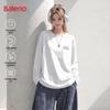 Baleno Women's Pure Cotton Long-Sleeve T-Shirt