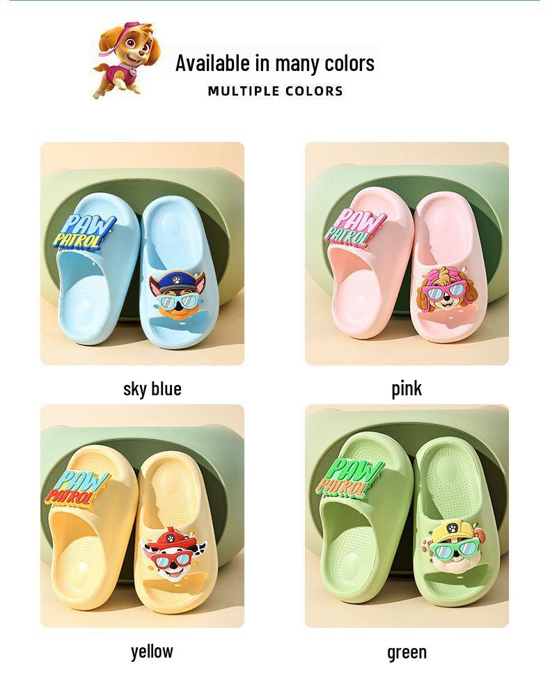 Paw Patrol Non-Slip Kids Slippers: Girls' Indoor Summer Sandals