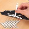 Set of 9 Guitar Radius Gauges, Metal T-Shaped, for Guitar Maintenance, Electric Guitar Saddle, String Height Adjustment, Measurement, Setup Tool, Guit