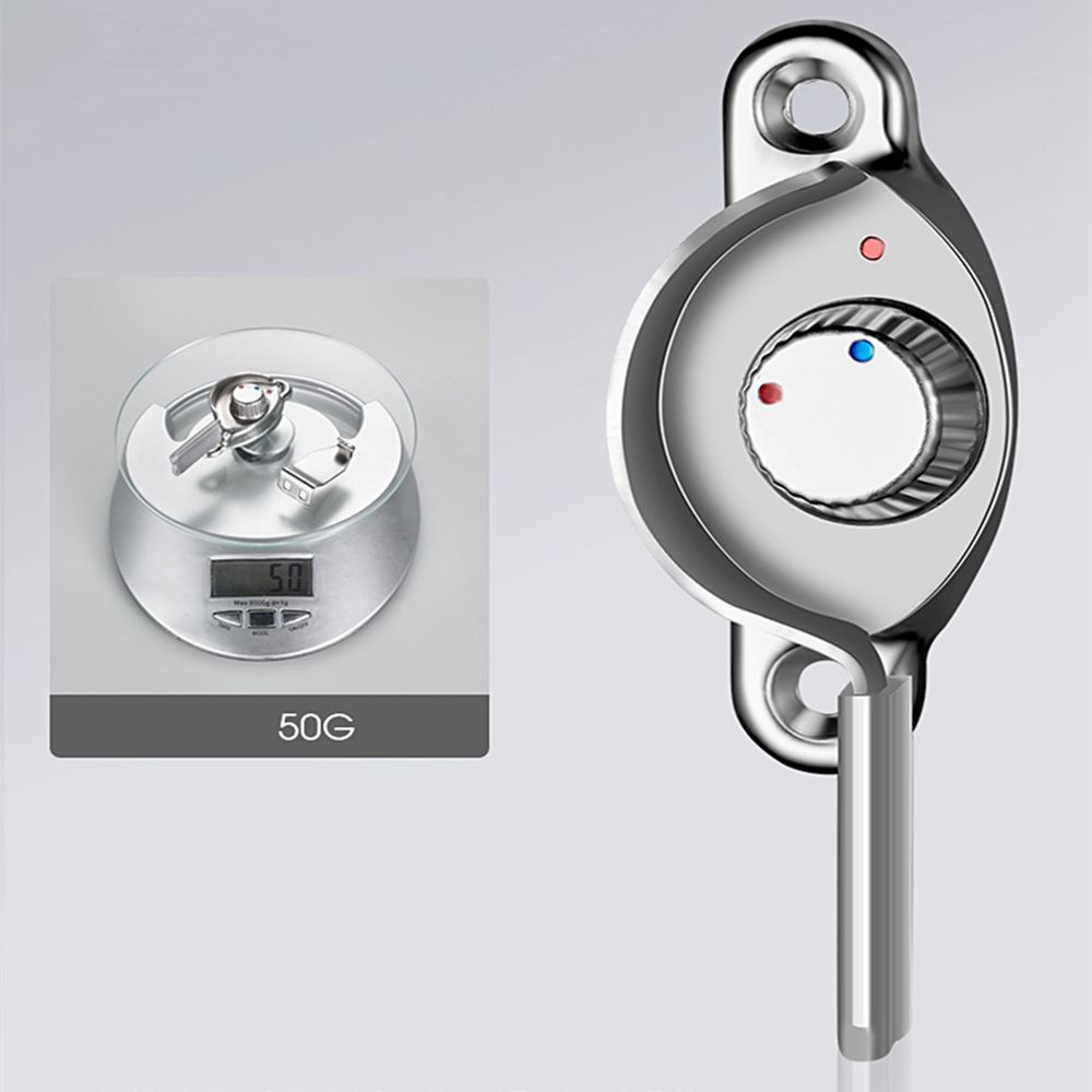 Sliding Door Window Double-sided Crescent Lock Insurance Buckle Window Lock Hardware Accessories