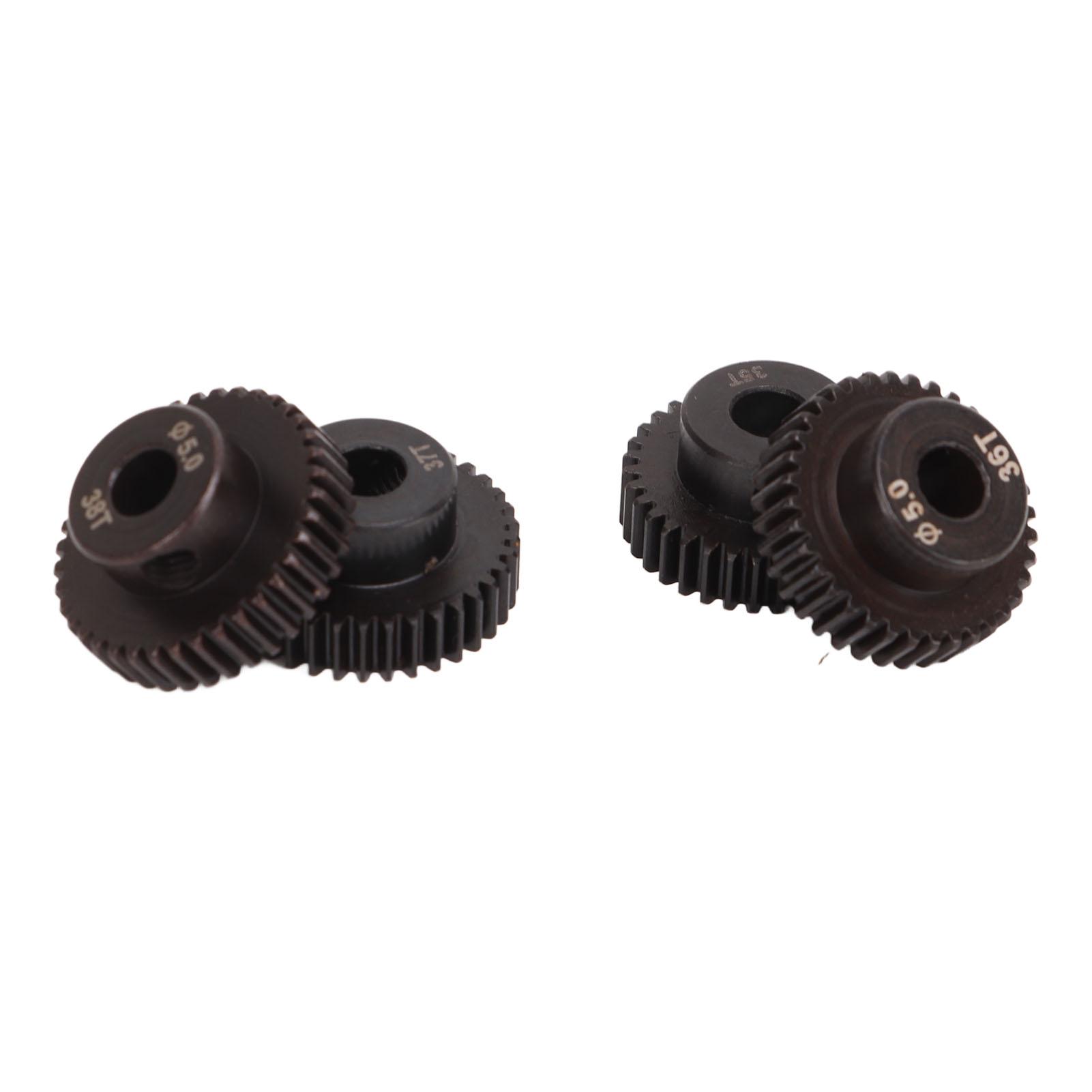 

48DP 5.0мм Металева шестерня двигуна 35T 36T 37T 38T Комплект шестерень зі сталі з хром-молібденового сплаву для 110