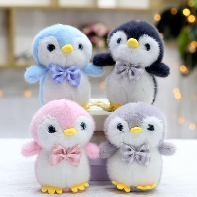 Cute Little Penguin Pendant Plush Toy Doll Cartoon Bag Hanging Keychain Rag Doll Doll
