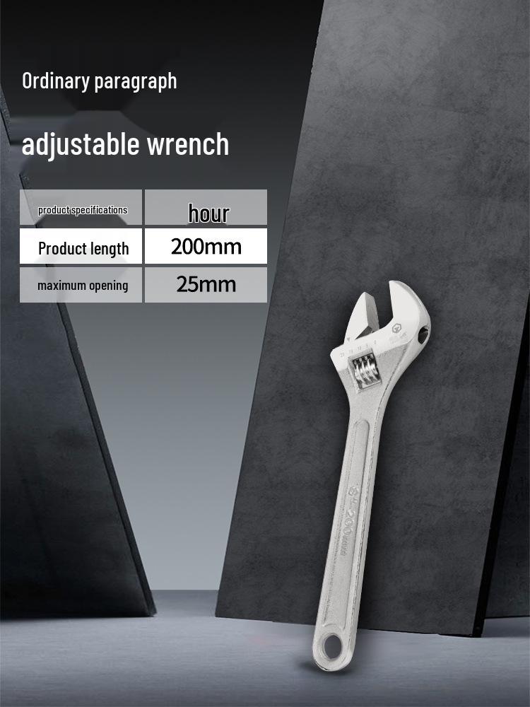 Cheie multifuncțională reglabilă de calitate industrială, deschidere mare, 12-18 inch, Unealtă pentru instalații sanitare