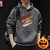 American Retro Men's Heavyweight Hoodie - Stylish Loose Fit for Autumn/Winter