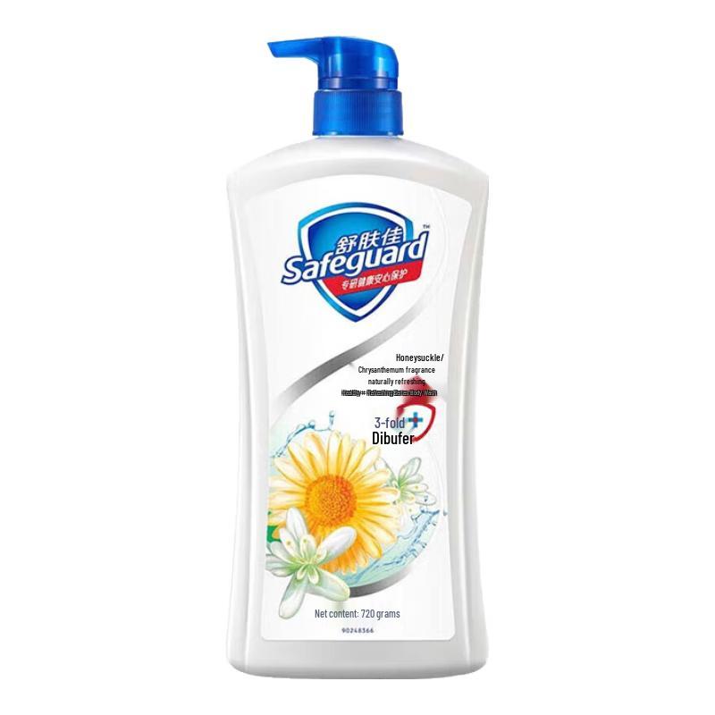 

Safeguard Honeysuckle & Chrysanthemum Shower Gel with Aloe Vera Soap