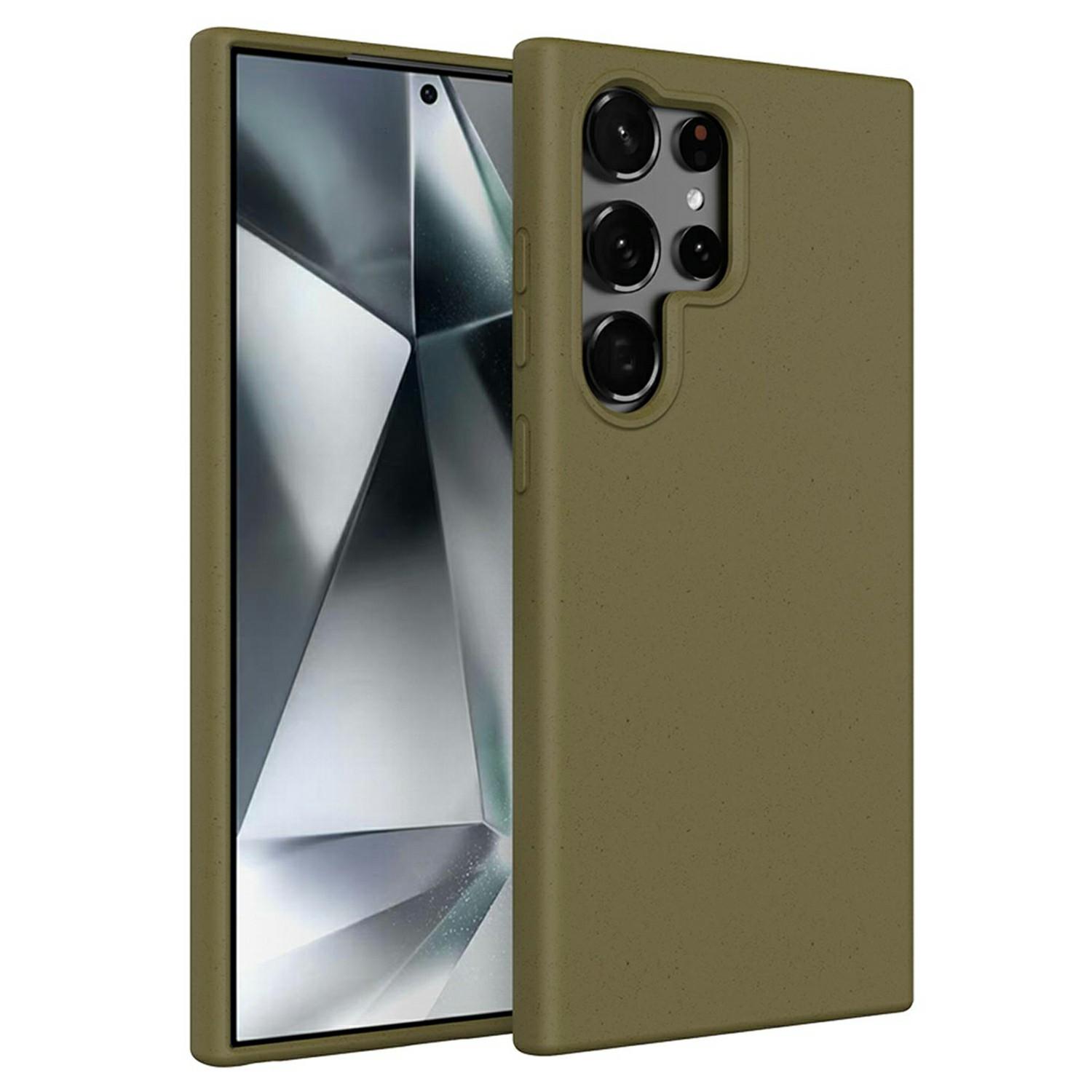 For Samsung Galaxy S26 Ultra Case Biodegradable Wheat Straw + TPU Matte Phone Cover