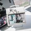 Women Gothic Backpack Kawaii Ita Bag Fashion Shoulder Bag Cute Girls Transparent Pocket Crossbody Bag New DIY Badge Knapsack