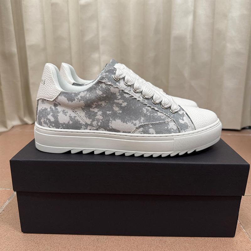 Scarpe Scarpe Sportive e per il Tempo Libero Scarpe da Skateboard da Uomo in Denim Strappato con Plateau Scarpe a Pagnotta Donna