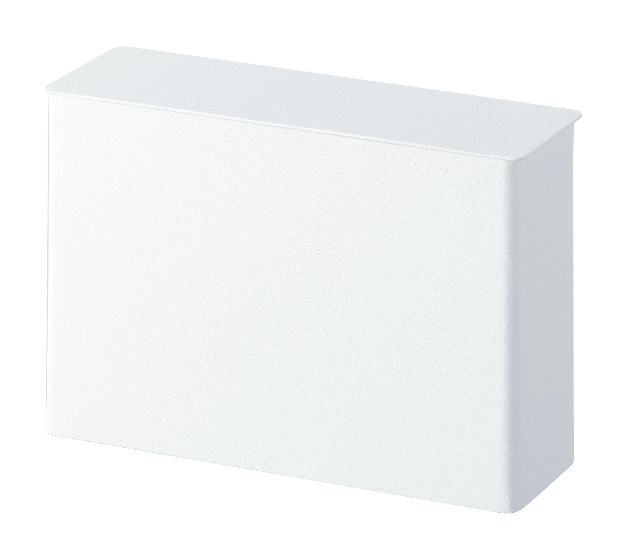 

Yamazaki Industries Пылезащитный контейнер для кофейных фильтров с крышкой, Контейнер для бумажных кофейных фильтров, Tower, Белый, 3817