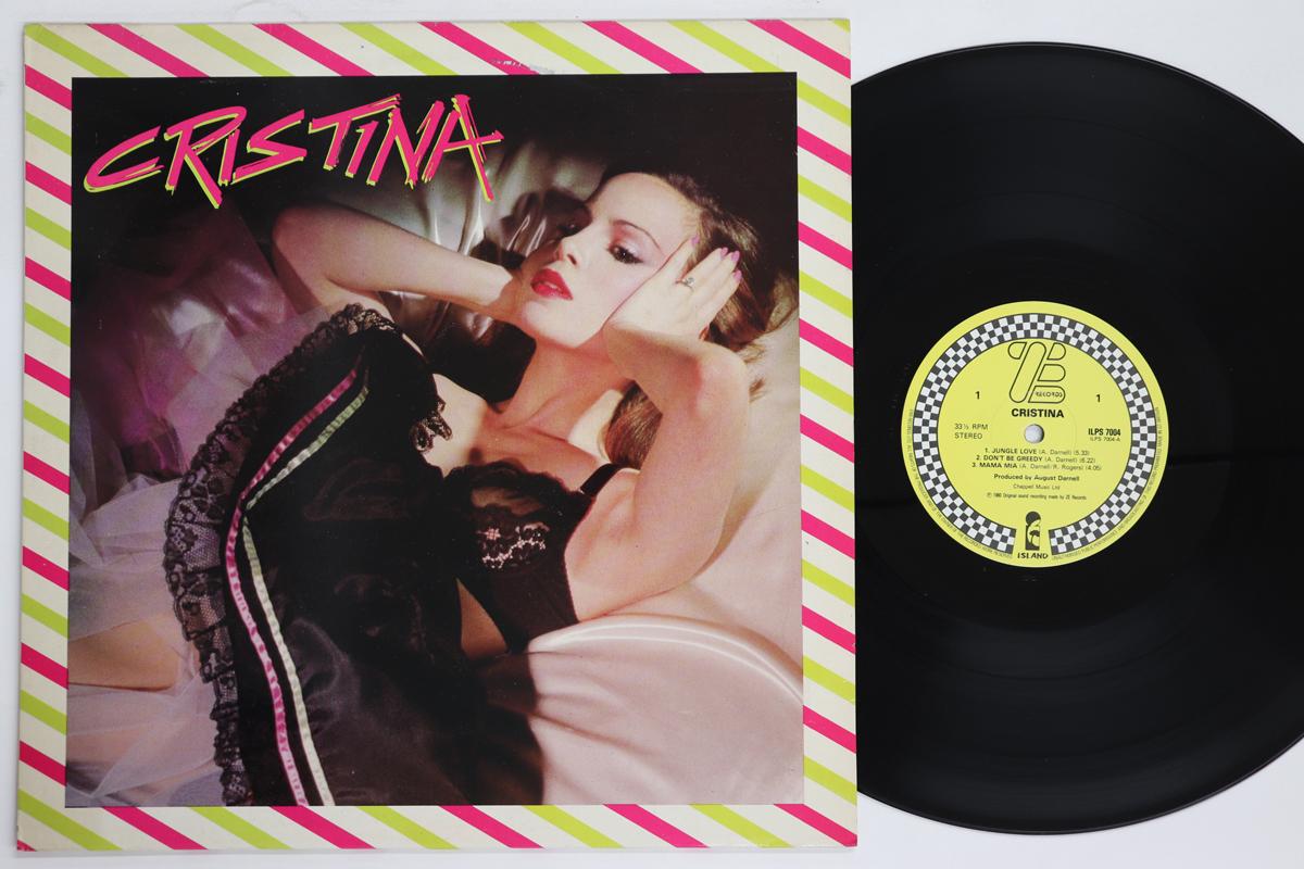 LP Record CRISTINA  Cristina ILPS7004 ZE 1980 UK Rock Used