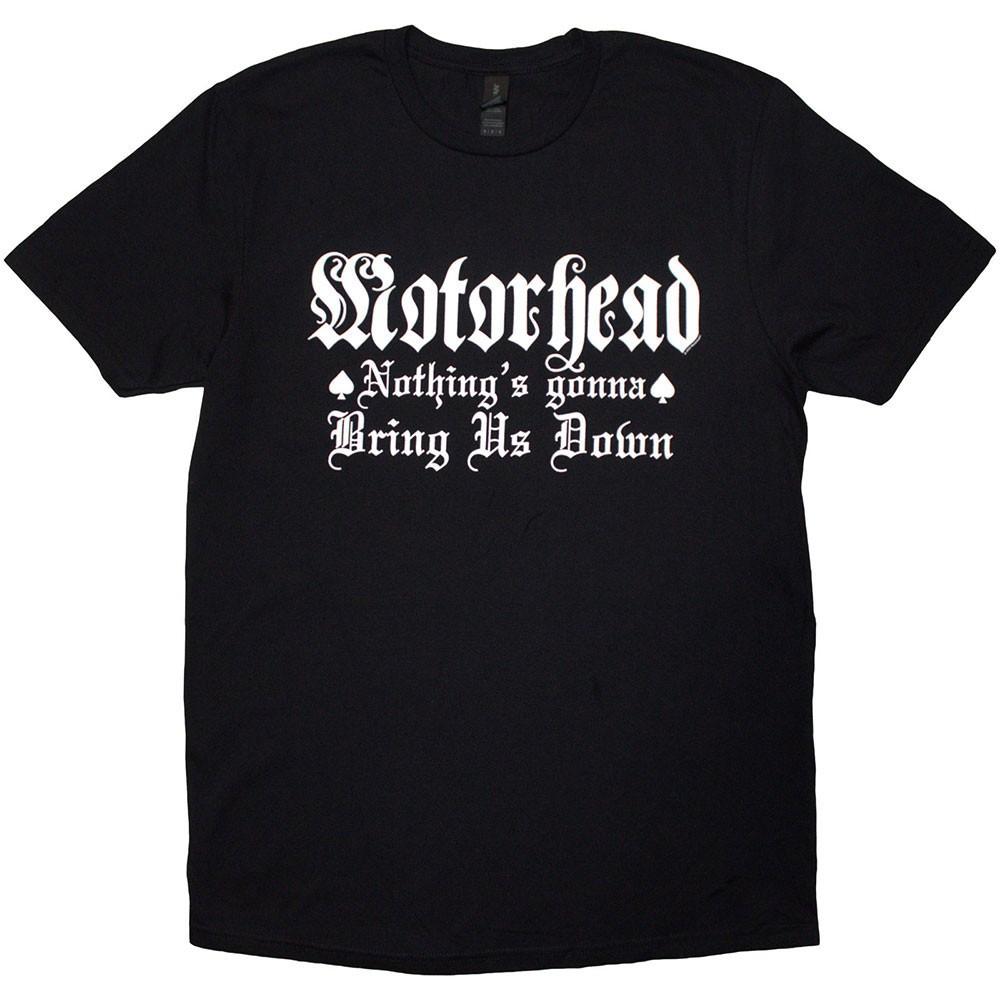 Men s Motorhead Nothing s Gonna Bring Us Down T-shirt Medium Black S