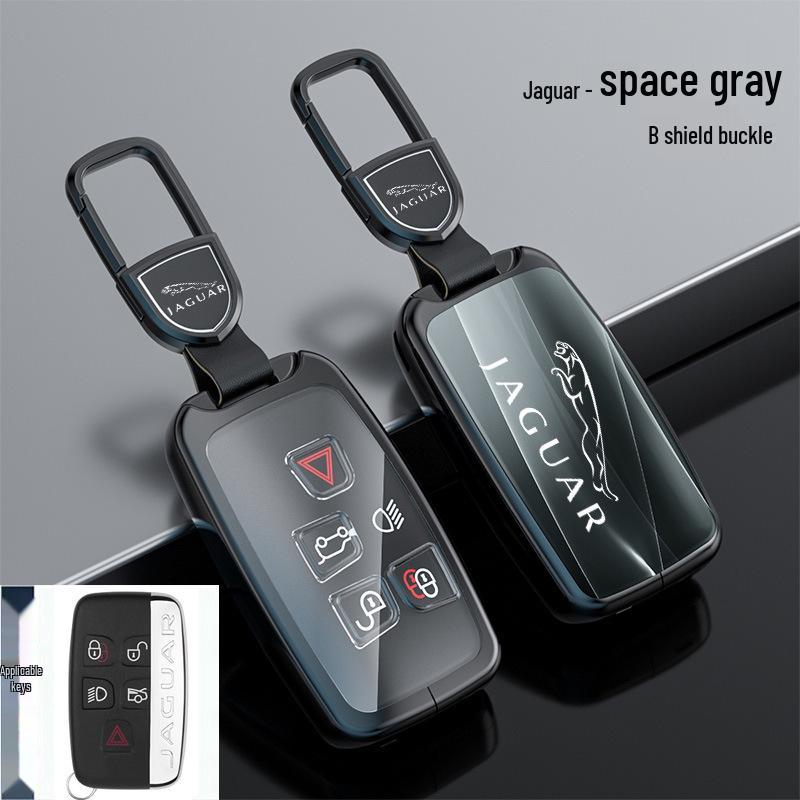 Jaguar Key Cover for XEL, XFL, E-Pace, F-Pace, F-Type, XE, XF, I-Pace, XJL Models (Unisex)