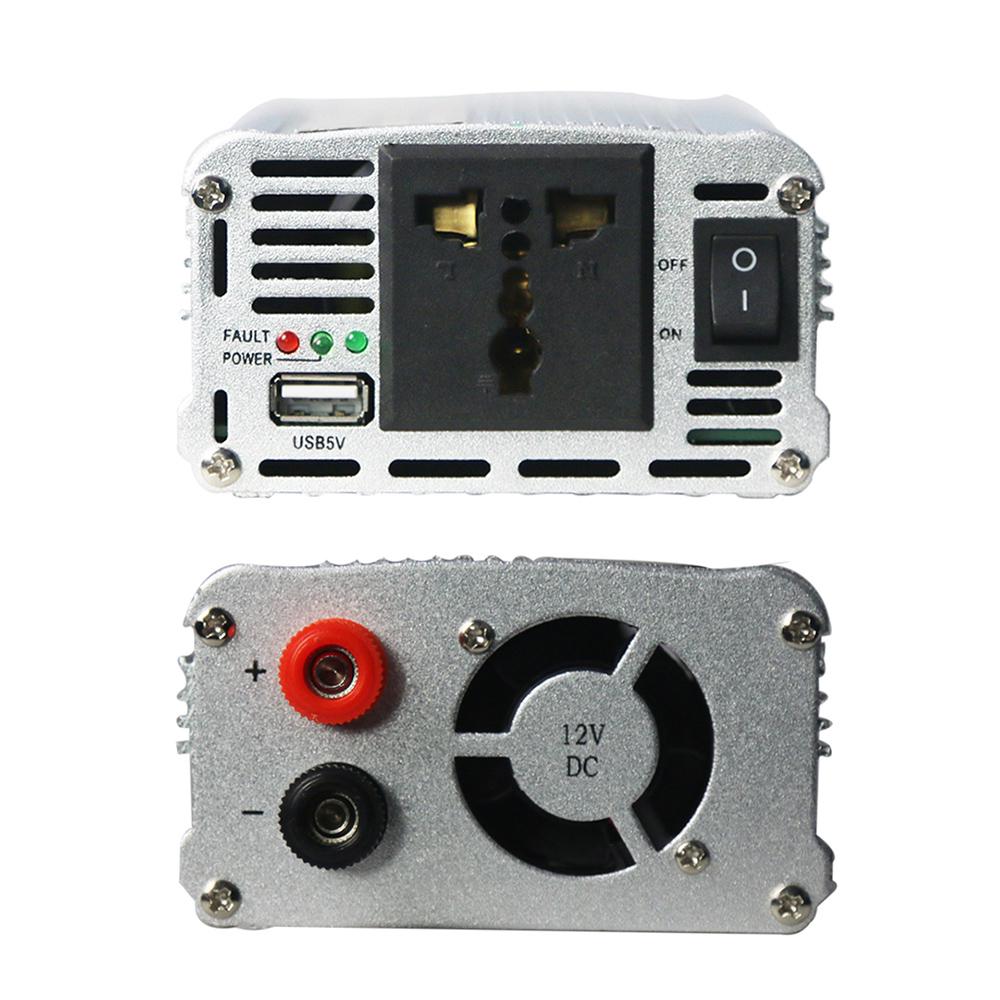 Power Inverter Vehicle Power Converter Universal Modified Sine Wave 1500W DC 12V/24V To