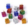 Multicolor Christmas Gift Boxes (Set of 12) | Christmas Tree Decoration Items Hanging Ornaments Props | Xmas Decorations