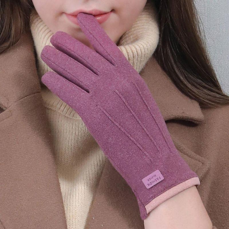 Cold Protection Windproof Touch Screen Gloves Warmer Mittens Women Gloves Cycling Gloves
