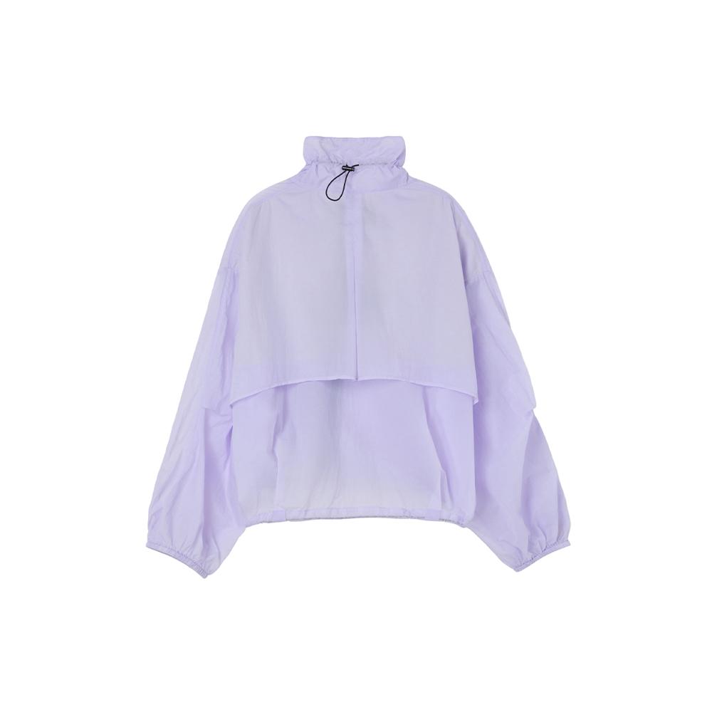 Lap High-Neck Single-Layer Windbreaker Jumper As2Wz561