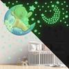 Night -Ray Animal Star Wall Sticker Background Wall Decoration Diy Fluorescent Stickers