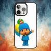 Cartoon niedliche P-Pocoyo Handyhülle Für iPhone 17 16 15 14 13 12 Pro Max Plus für Magsafe Spiegel Kabellose Magnetische Abdeckung