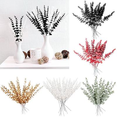 Party Supplies Plants Branches Lifelike Greenery Leaves Floral Arrangement Artificial Eucalyptus