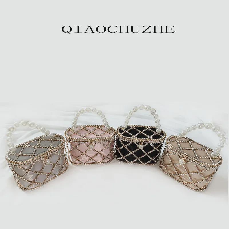 Neuer Trend: Damen Sommer Diamantkorb Tasche - Europäischer & Amerikanischer Stil, Großes Fassungsvermögen, Handheld & Diagonal
