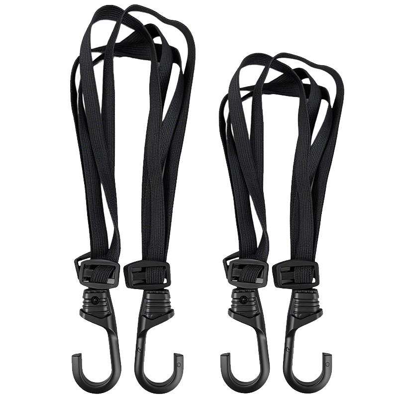 Motorcycle Luggage Strap Universal Elastic Suitcase with Safety Hook-Versatile Helmet Mesh Gear Transport Durable Sleek