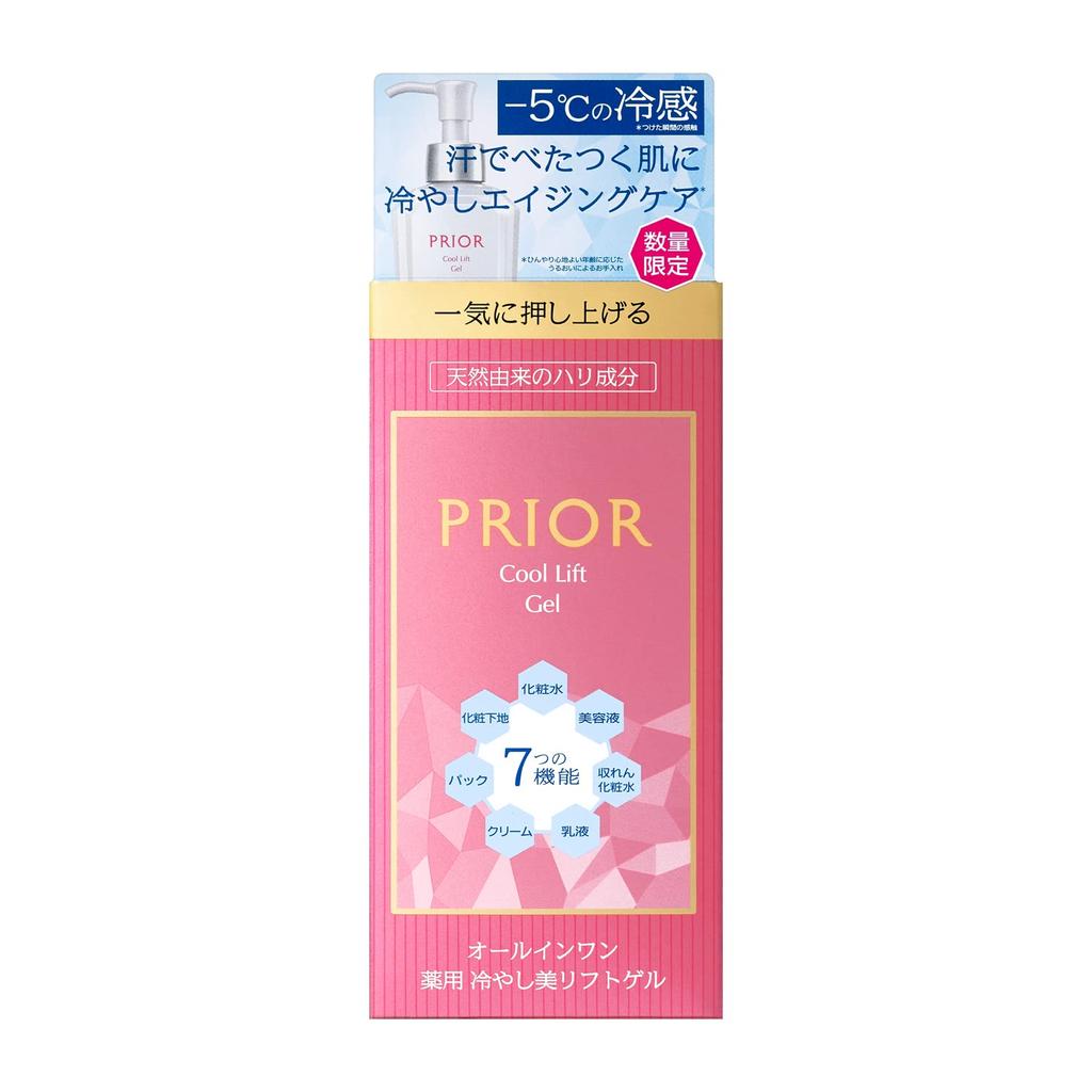 Prior Medicated Cooling Beauty Lift Gel Cream with a Pleasant Aroma Bouquet 120mL [Quasi-drug] Scent,