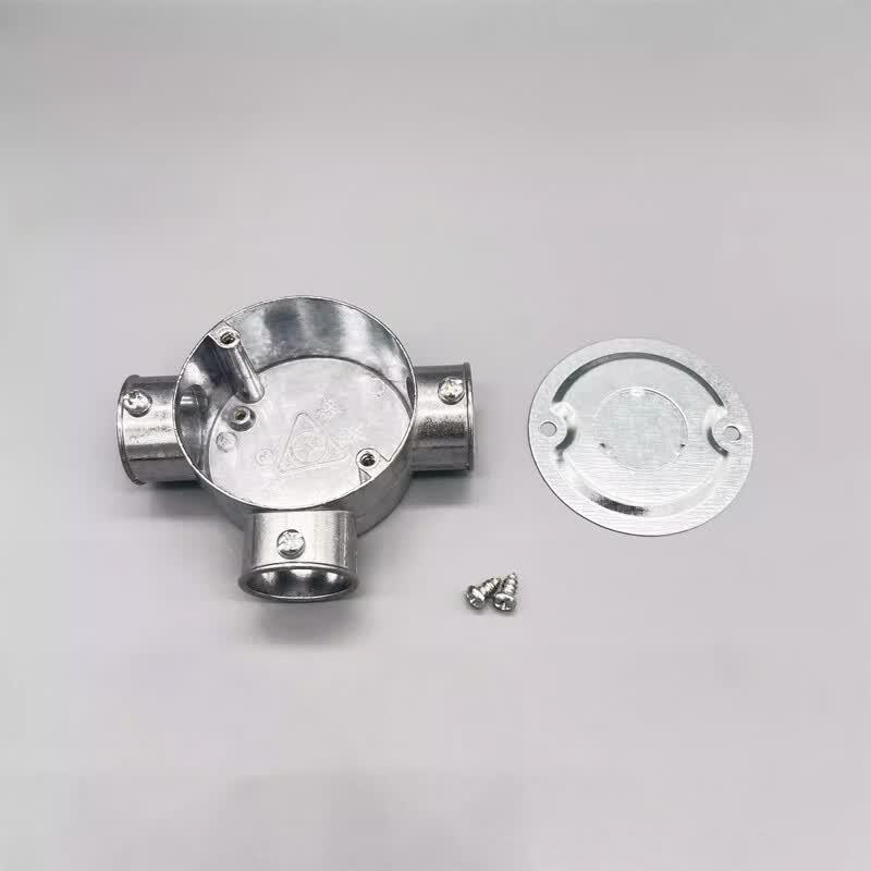 KBG Aluminum Alloy 3-Way Junction Box