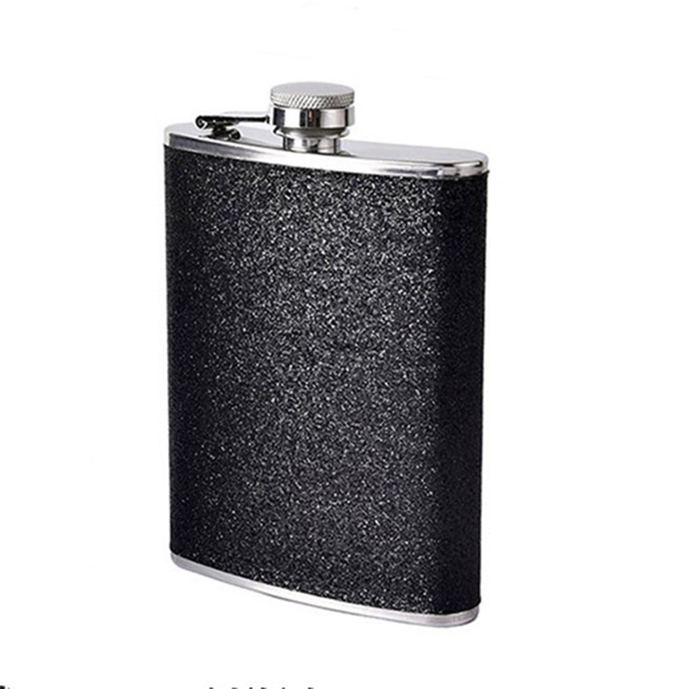 8oz Stainless Steel Hip Flask, Outdoor Portable Flat Flagon, European Style Men Women's Small Wine Bottle,  Liquor Jug,