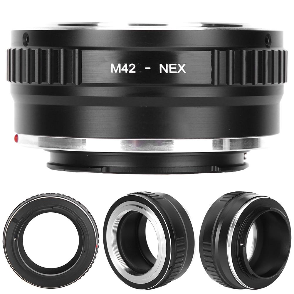 Fikaz M42‑NEX Lens Mounting Adapter Ring for M42 Mount Lenses to for Sony E Mount Camera