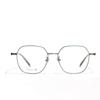 Full Titanium Large Square Blue Light Retro Glasses Simple Flat Glasses Women'S Retro Frames Men
