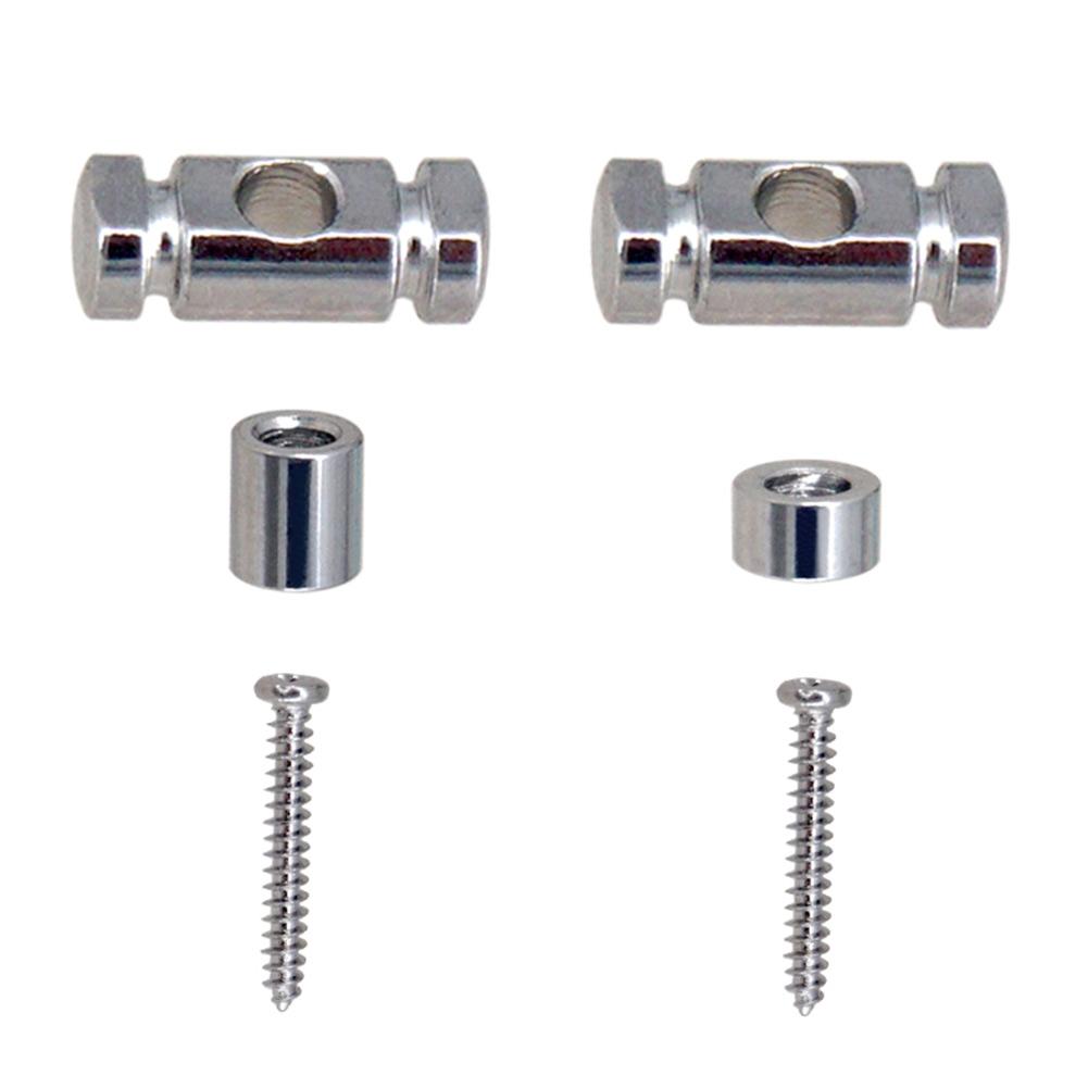 2Pcs String Retainers For Electric Guitars Metal Parts