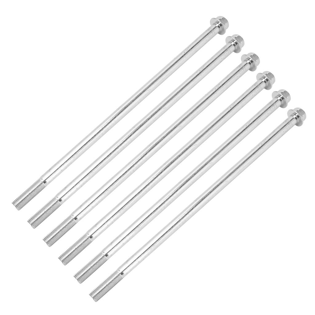 6 Stück Flanschschraube M10x260 Anlasser Motor Mitte Flanschschraube Benzin Generator Ersatzteile