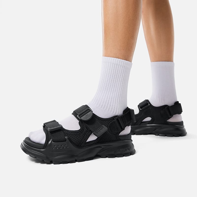Li Ning SOFT COCA Beach Sandals Men's Black AGUU001-4