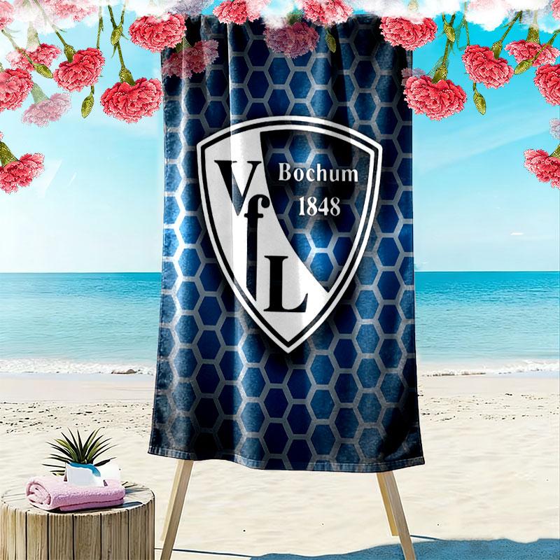 VfLBochum Beach Towel, Large Soft Quick Dry Towel for Beach Camping Swimming