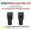 CSE1 Alloy Car Key Case Cover Protector Shell For Mercedes Benz A B C E Class GLS GLA GLK GLC CLS CLA AMG W204 W205 W212 W463 W176