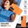 For Samsung Galaxy S26 Magnetic Case Rotating Kickstand TPU + PC Phone Cover