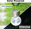 Crack Ball Led Solar Light Multi-color Changing Tree Hanging Lamp Party Decor Indoor Outdoor Solar Lantern Dropship