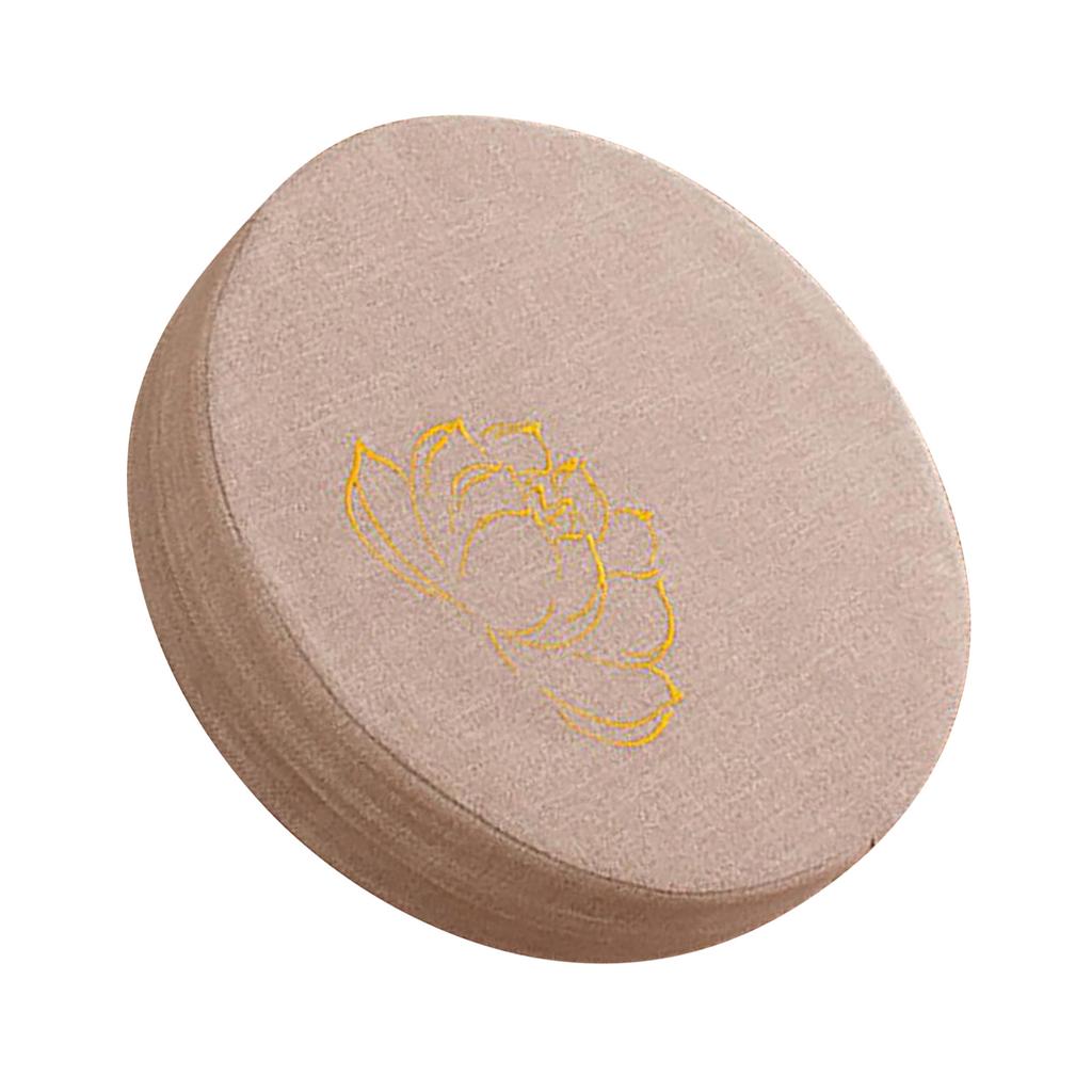 Meditacijos pagalvėlė apvali kieta putų medvilnės lino nuimama plaunama patogi grindų pagalvė kilimėlis