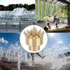 DN40 Female Thread Fountain Nozzle 3 Layer Scattering Landscape Spray Head for SPA Pool
