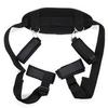 Intimate Plush Bed Restraint Straps for Couples