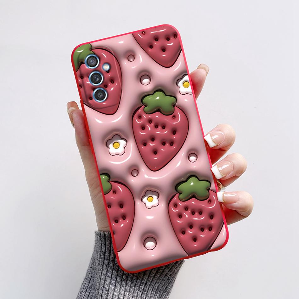 

For Samsung M52 5G Case Soft Silicone Cartoon Phone Back Cover For Samsung Galaxy M52 M 52 GalaxyM52 5G Case Coque M526B Fundas Samsung M52 5G