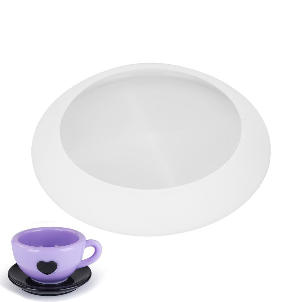 Silicone Material DIY Mold Coffee Cup Shape Epoxy Resin Mold Love Teacup Silicone Mold Home Decor