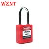 25mm 38mm 76mm Steel Nylon Cable Safety Lockout Key Operated Padlock CE ISO Certified WZNT Brand