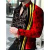 2026 new shirt top fashion men's creative high-definition pattern high-quality comfortable soft material outdoor street leisure