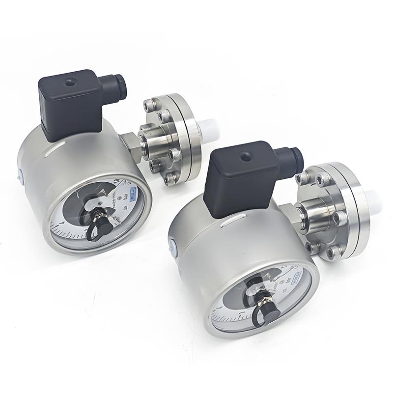 Electrical Contact Pressure Gauge 0-1.6 MPa Vacuum Pressure Controller Switch