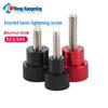 M4 Aluminum Alloy Knurled Twist Handle Bolt with Stainless Steel Head