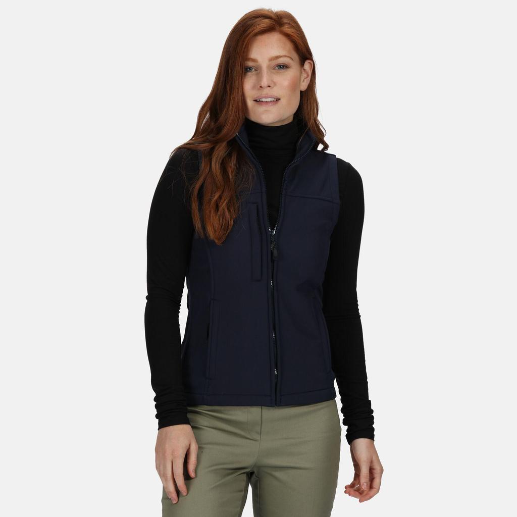 Regatta Womens/Ladies Flux Softshell Bodywarmer / Sleeveless Jacket (Water Repellent & Wind Resistant)