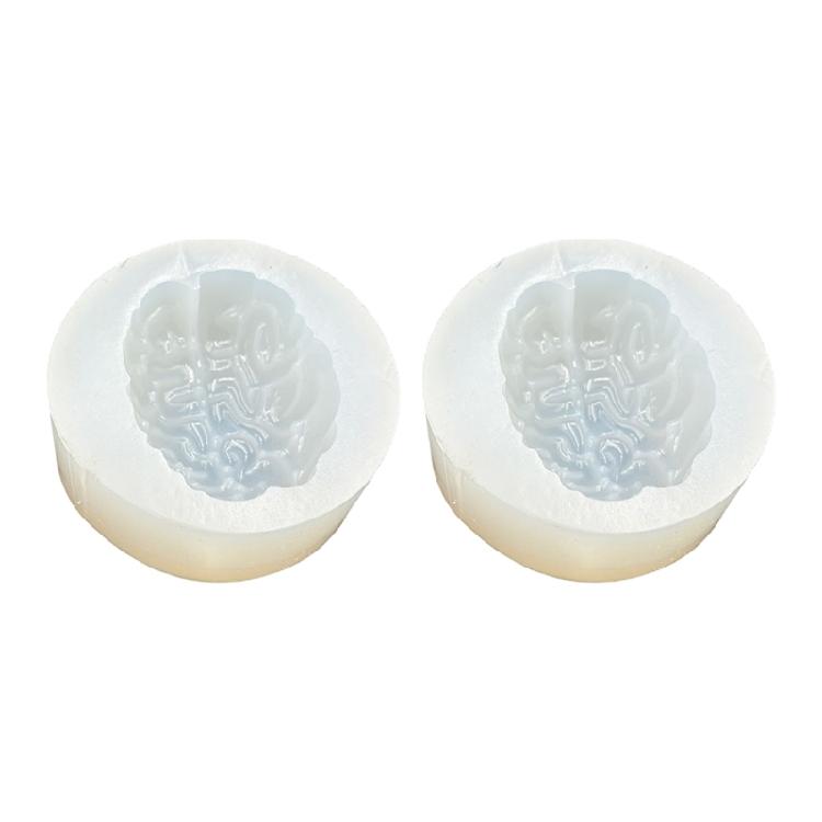 Heat Resistant Silicone Simulation Brain Mold Educational Demonstration Craft Projects Professional Jewelry Making Tool