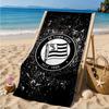 Toalla de Playa de Microfibra Estampada con el Escudo del Sturm Graz, Suave y Absorbente, Secado Rápido, Ideal para Viajes de Verano, Esencial para la Playa, Piscina
